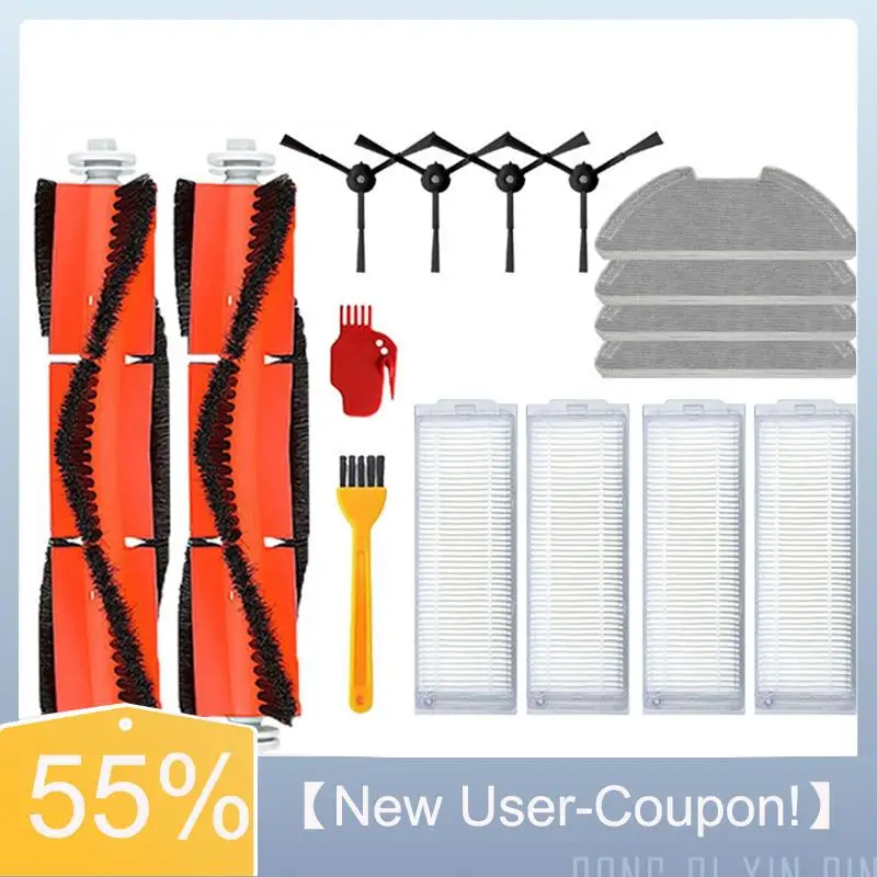 

A60T Новый фильтр Hepa, ткань для швабры, основная боковая щетка, пластиковые детали для пылесоса для Xiaomi Mi Robot Vacuum-Mop 2 Pro/Lite MJST1SHW M