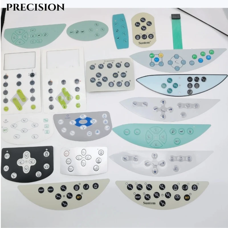 Dental Accessories Chair Main Switch Key Button Film Control Panel Stickers PVC Self-adhesive Label Dental Accessories Dentist