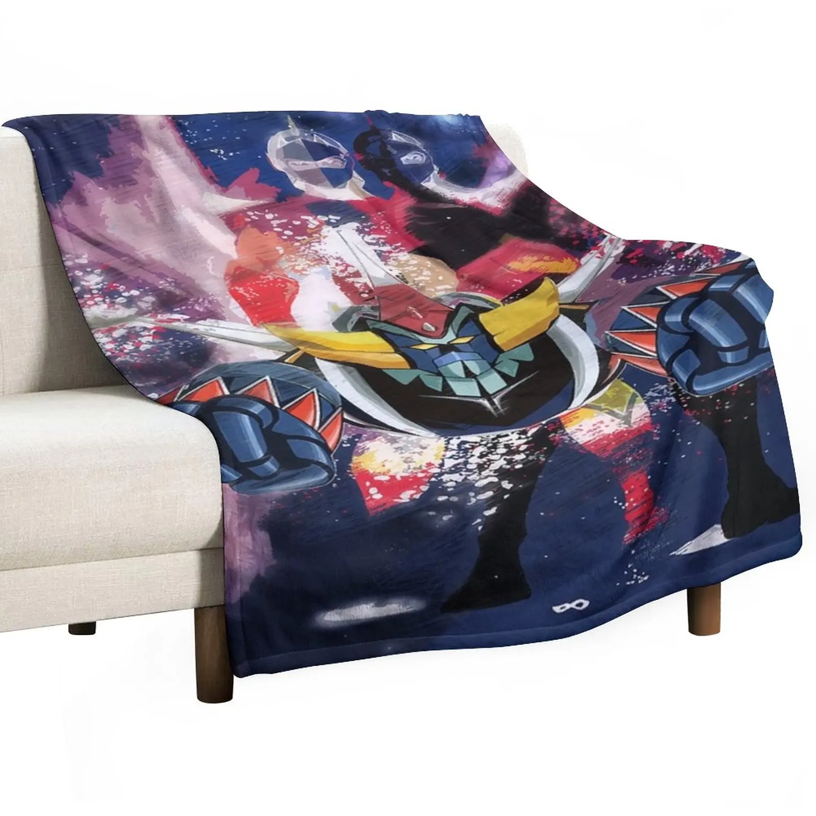 

New Grendizer Throw Blanket Decoratives Hairys Blankets Sofas Of Decoration valentine gift ideas Blankets