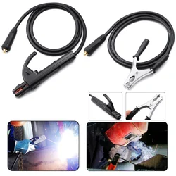 JUSTINLAU 200A Groud Welding Earth Clamp Clip Set for Mig Tig ARC Welding Machine 1.5M Cable 10-25 Plug Professional