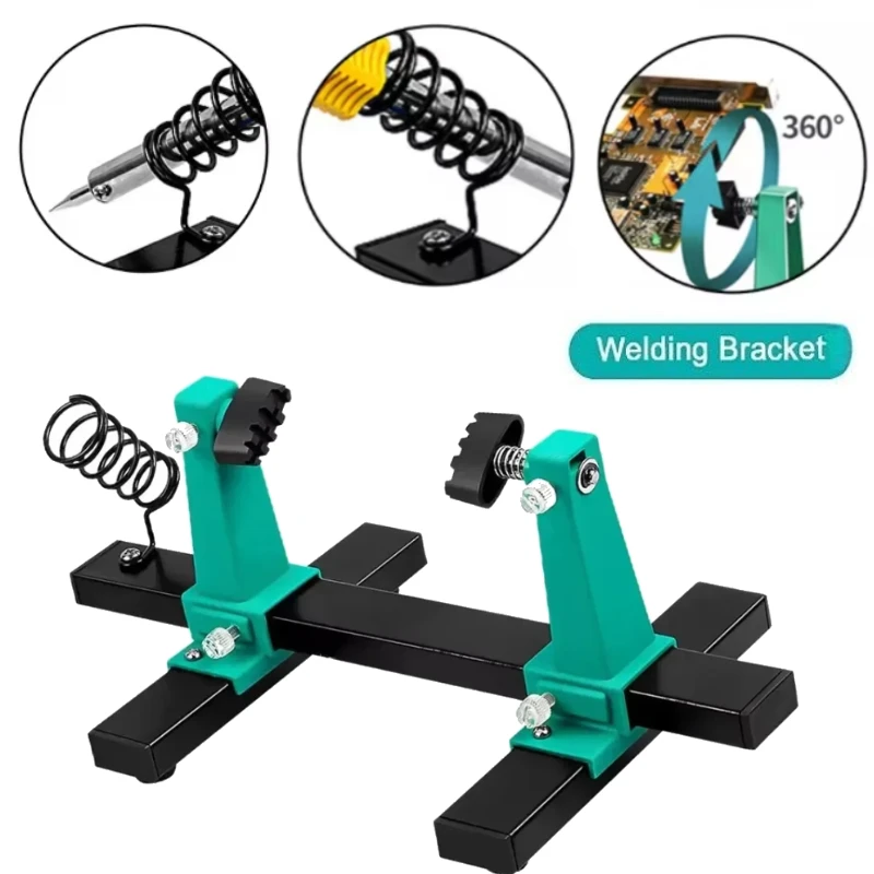 

Adjustable PCB Holder 360 ° Rotation Printed Circuit Board Jig Soldering Assembly Stand Clamp Repair Tools