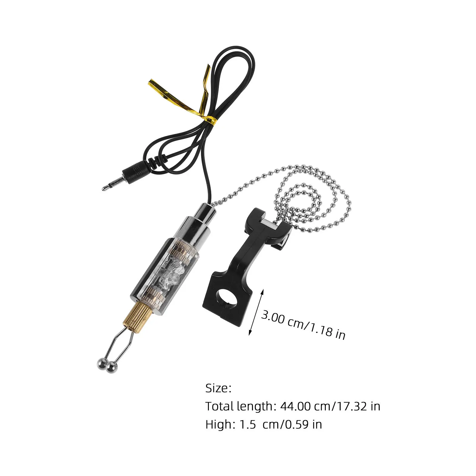 البحر الصيد رود لدغة إنذار Led الجرس ضوء ليلة الصيد مؤشر توهج معدات الكارب فلاشات للصيادين #4