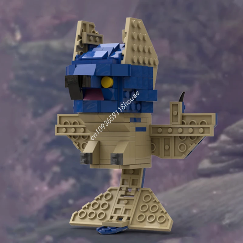 

196pcs MOC Legiana Monster Hunter Brickheadz Model Building blocks Education Kids Birthday toys Christmas gifts