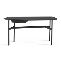 Simples moderno madeira maciça Estudo Desk, italiano Minimalista Escrita Desk, Home Office