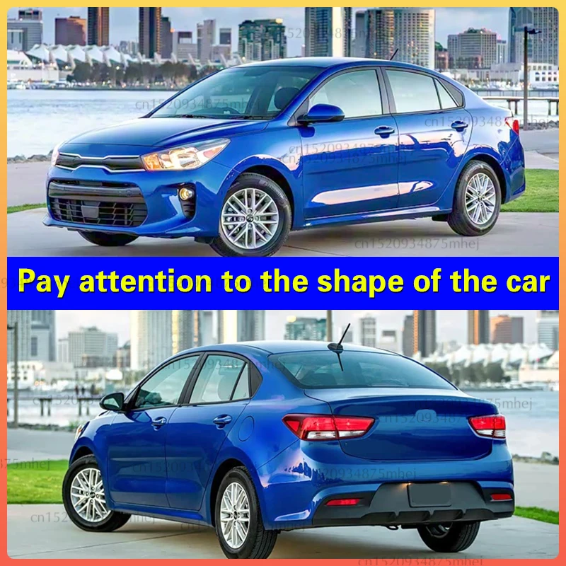 4 PCS Car MudFlaps For Kia K2 Rio 2017-2023 2018 2019 2020 2021 2022 Mudguard Splash Guards Fender Auto Accessories