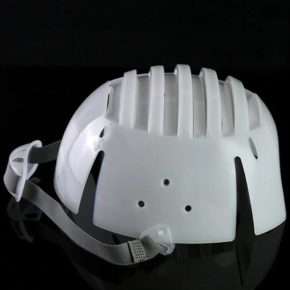 PE Safety Helmet Lining Anti-collision Lightweight Work Safe Protective Hat White Grey Protective Head Mandibular Band