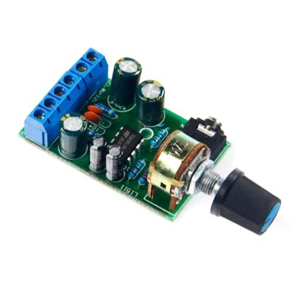 Electronic 3.5mm 2.0 Channel DC1.8-12V Module Stereo Amplifier Amp Board