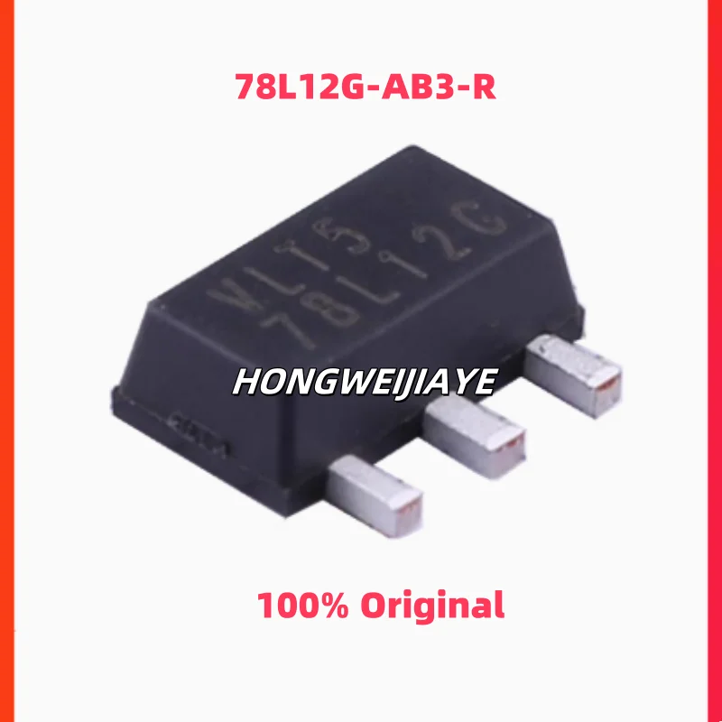 

20PCS 100% New 78L08G-AB3-R 78L12G-AB3-R 78L12MG-AB3-R SOT-89 Brand New Original Chips ic