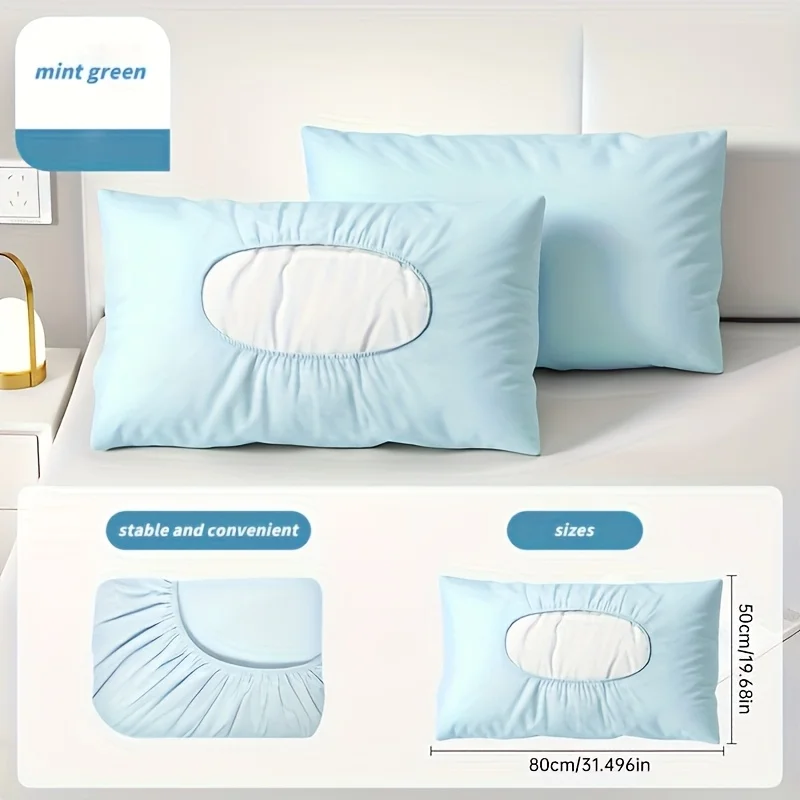 4pcs Soft Disposable Travel Pillowcases, Hand Washable, Suitable for Hotel Bedding, Travel Supplies, Portable, Outdoor Camping