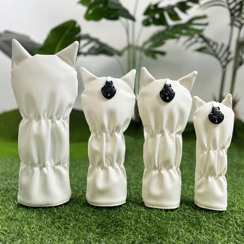 The Cute Cat Golf Club Cover Is Made of Waterproof and Durable Materials, Providing Better Protection for the Golf Club image 2