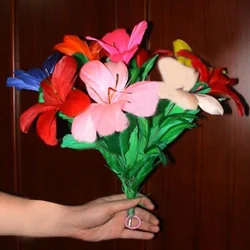 Sleeve Bouquet - Multicolor,Stage Magic Tricks,Party Magic,Fun,Accessories,Mentalism,Comedy Party Magic Show Illusions