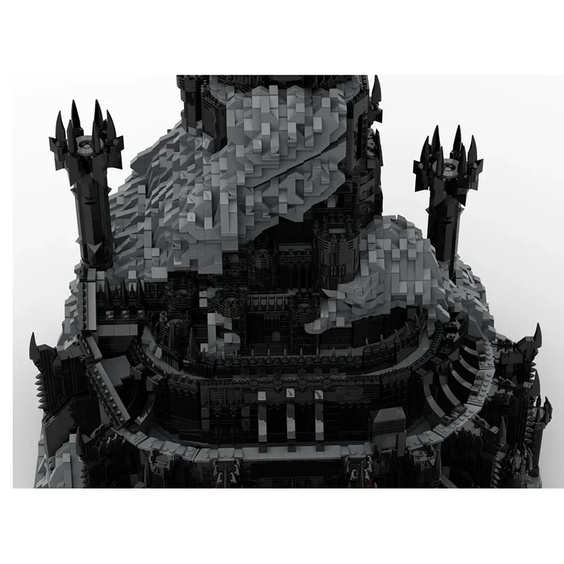 Famous Movie Moc Building Bricks Black Military Fortress Model Building Technology Modular Blocks Construstion DIY Toy Gifts