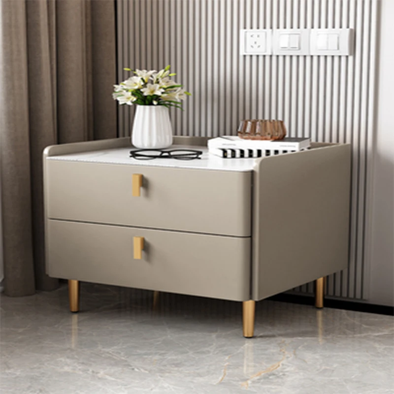 

Smart Bedside Tables Nightstands Cabinets Storage Modern Nightstands Simple Wardrobe Italian Furniture