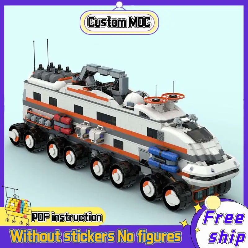 NEW 2662PCS Famous space Movie Series MOC City Space Super Exploration Rover DIY creative ideas Toy Assembly Puzzle BirthdayGift