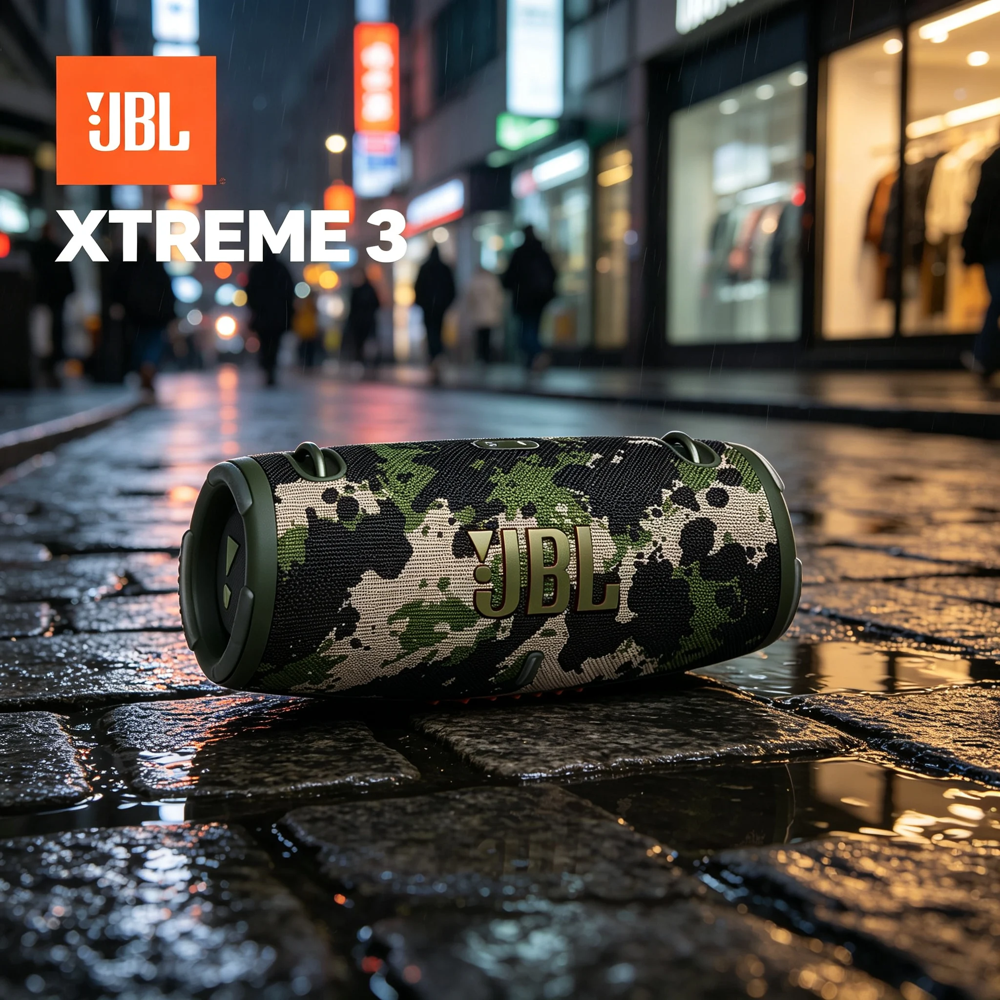 JBL Xtreme 3 Multi‑Scene Wireless Speaker, IP67 Water‑Dust Proof, Built‑in Powerbank, Dynamic Bass for Home Party Use