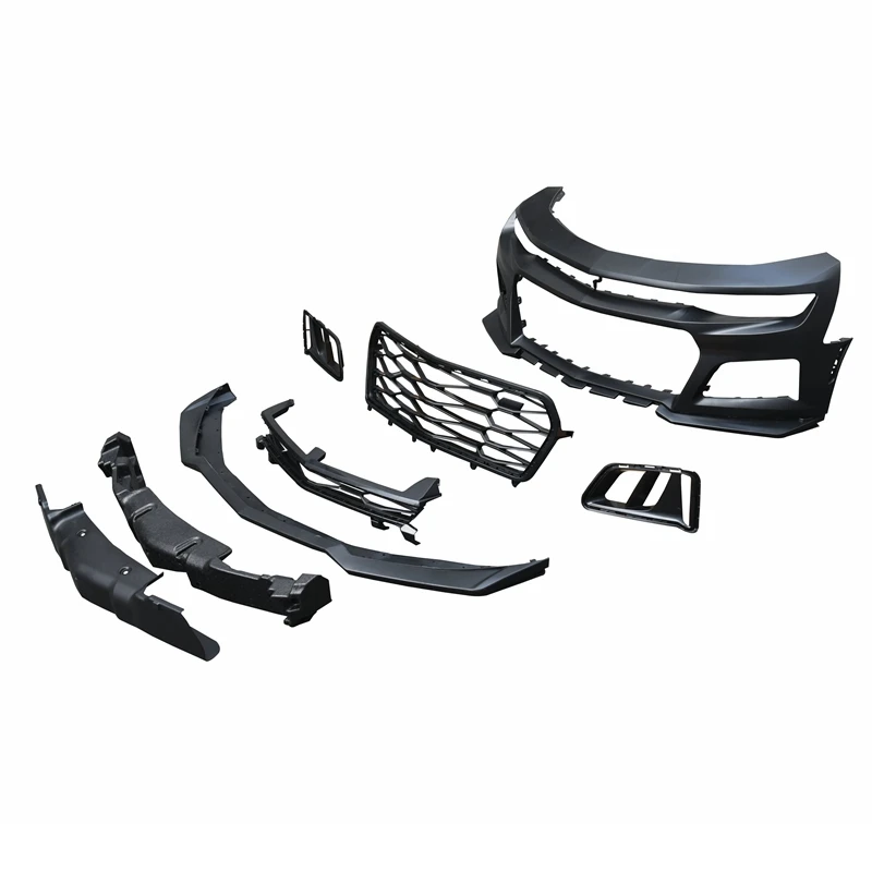 auto parts car front body kit grille lip  bumper complete  for Chevy Chevrolet Camaro ss ZL1 2016 2017 2018