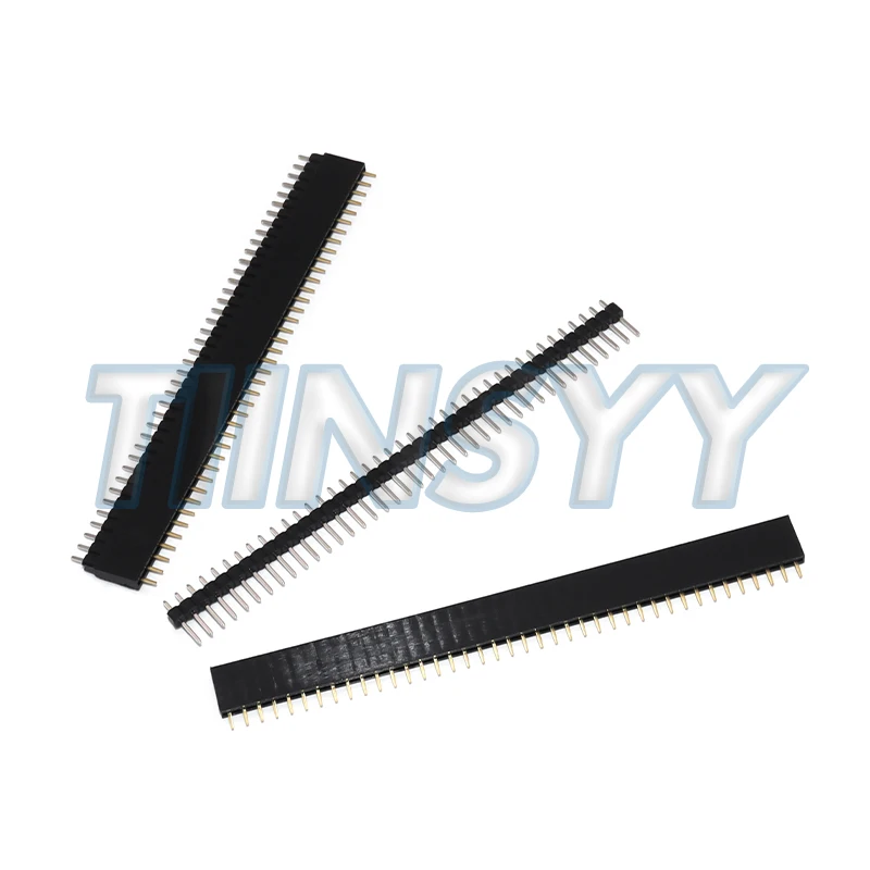 20 Pcs 10 Pairs 40 Pin 1x40 Single Row Male And Female 2.54 Breakable Pin Header PCB JST Connector Strip For Arduino DIY Kit view 5