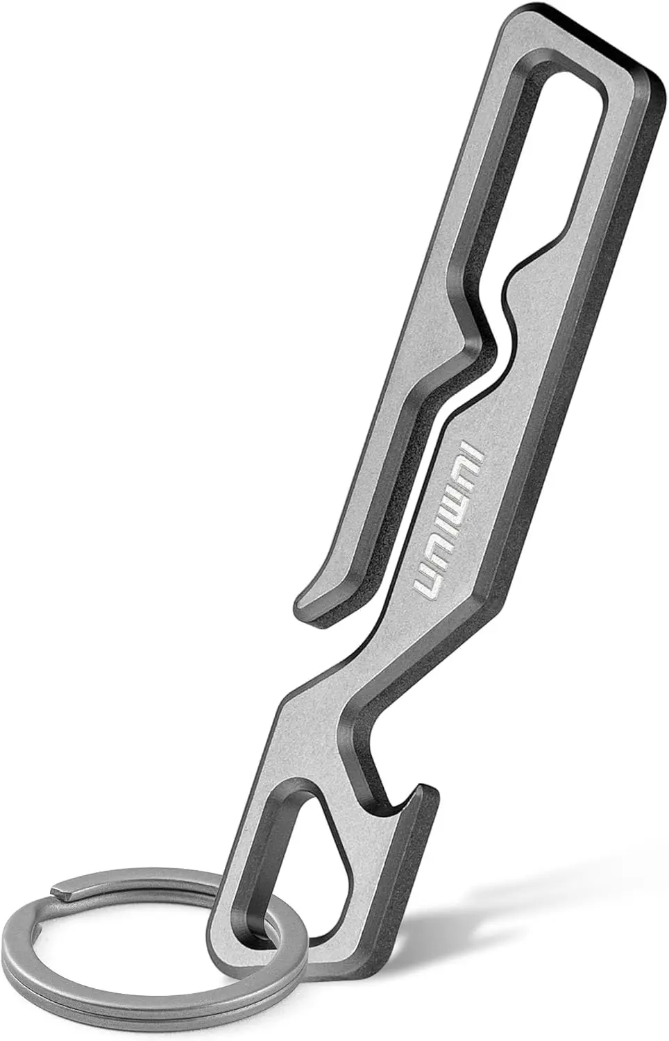 

Titanium Quick Pocket Clip Key Chain Clip for Men Women-with Slim Profile Bottle Opener Keychain