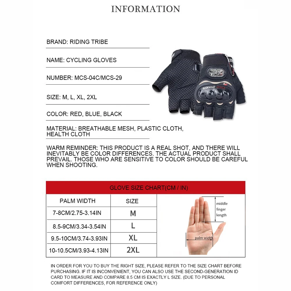 Summer Motorcycle Riding Half Finger Gloves Breathable Motocross Cycling Gloves Non-slip Motorbike Gloves Hard Shell Pretective