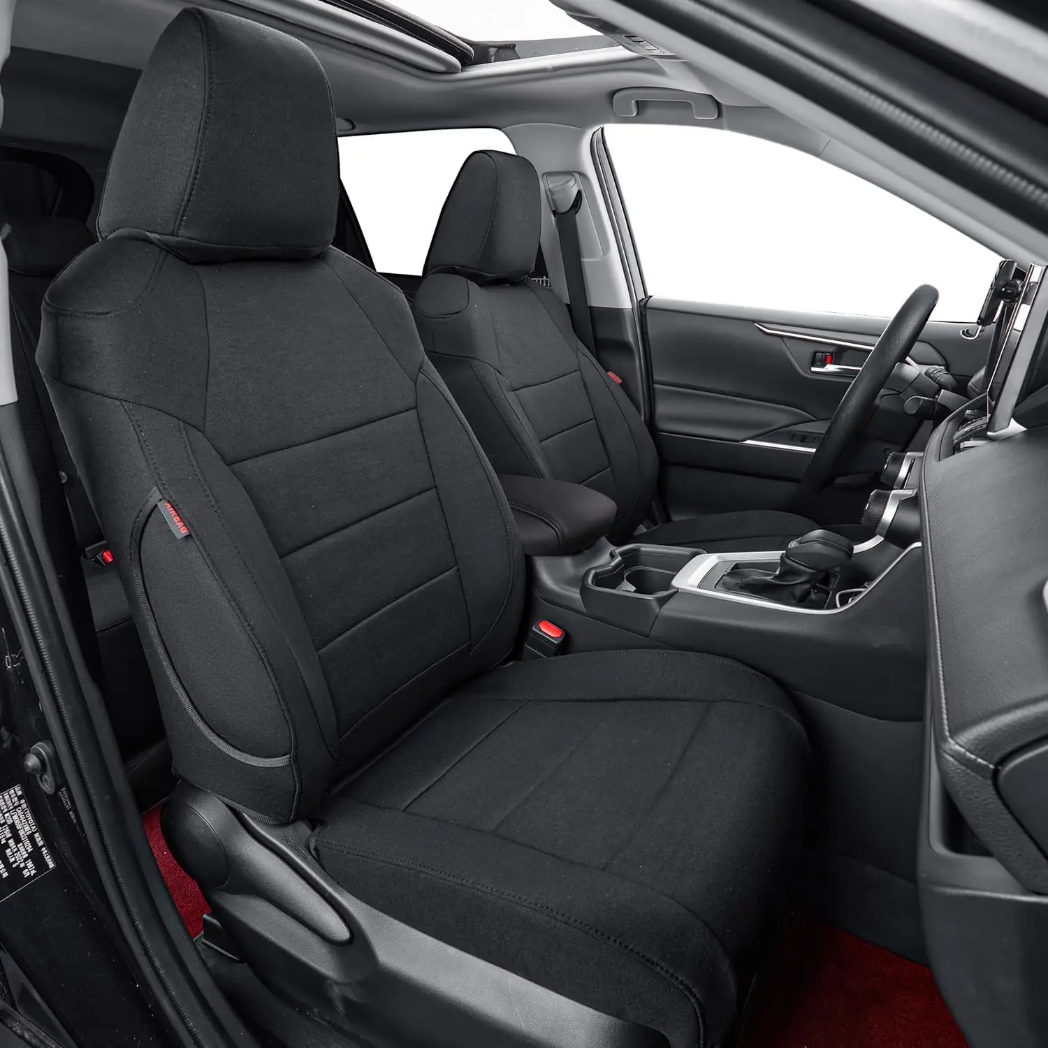 Coverdream Polyester Corolla Car Seat Covers Custom Fit For Toyota Corolla Cross 2022-2026 LE/XLE/XSE Series Breathable Polyester Full Set Seat Protector Seat Covers