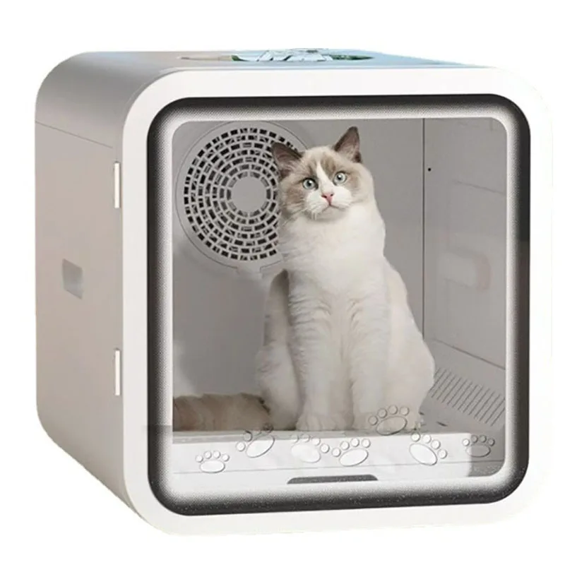 

Square Standing Blower Fully Automatic Pet Drying Box Smart APP Dog Dry Room Blower Electric Hair Dryers Pets Dogs Accessories