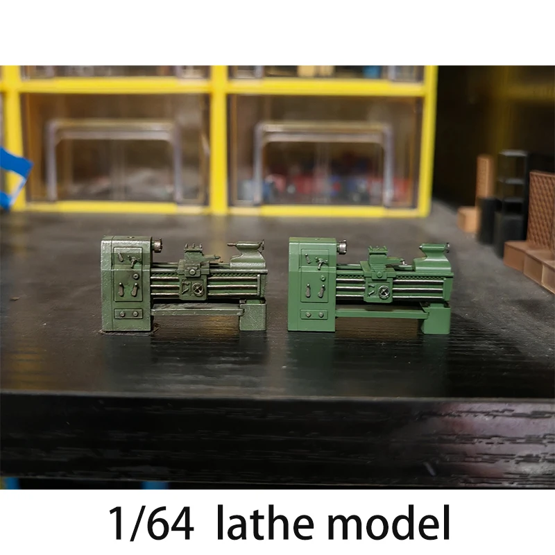 

Модель токарного станка EZ 1/64, миниатюрные сценические элементы декора