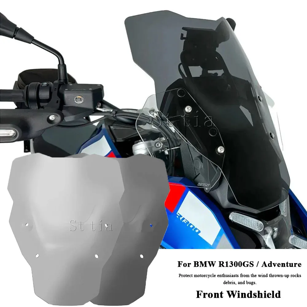 

Обтекатель ветрового стекла для мотоцикла Touring, подходит для BMW R1300 GS R 1300GS 2023-2025 R1300GS Adventure, переднее лобовое стекло