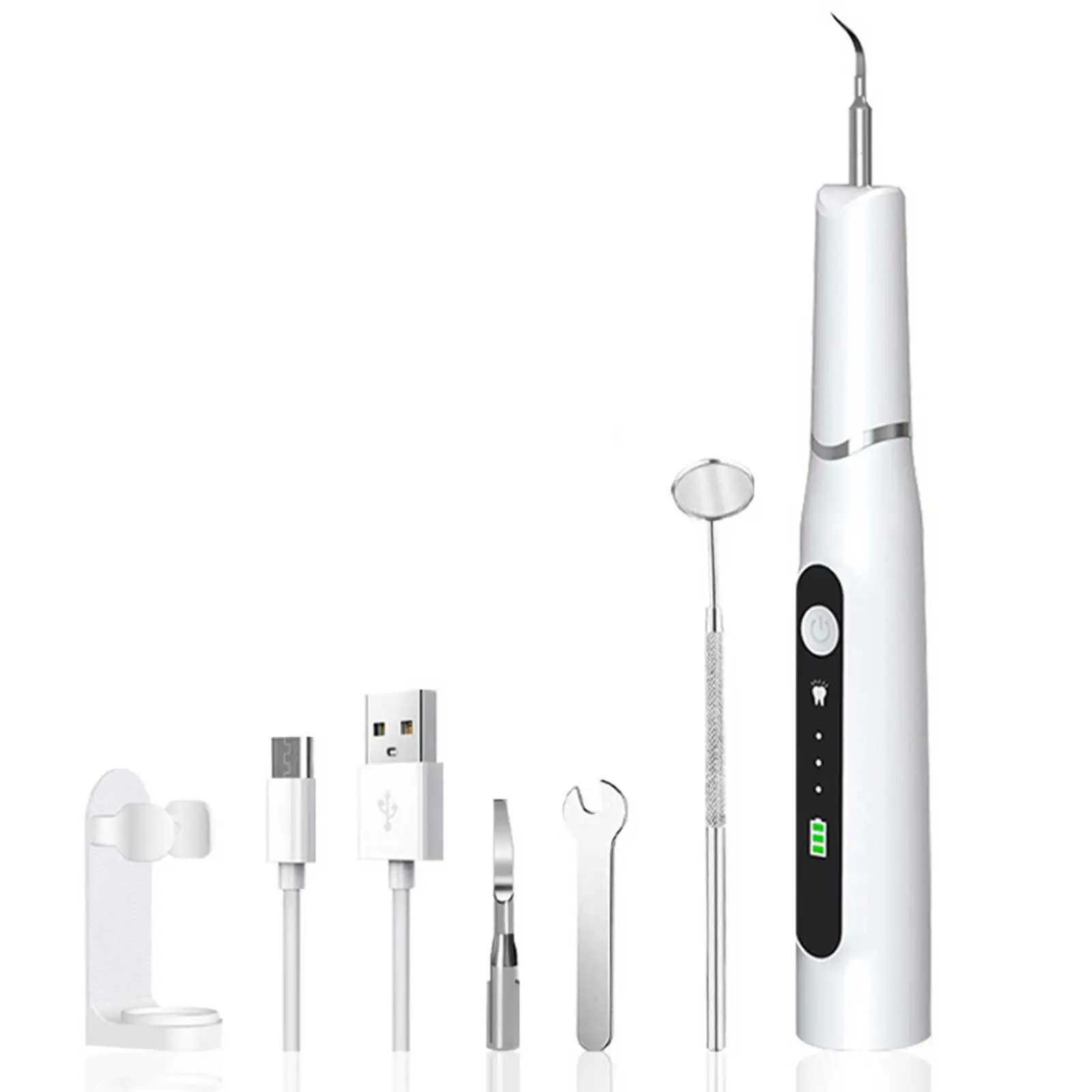 Dog Dental Scaler For Teeth Tartar Remover,Ultrasonic Teeth Cleaning Kit,USB Charging Tooth Washer,Dental Stone Removal,For Pets