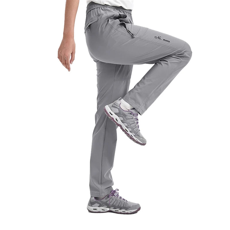 JNLN pantaloni da Trekking estivi da donna campeggio Trekking corsa arrampicata pantaloni impermeabili pantaloni da alpinismo leggeri elasticizzati