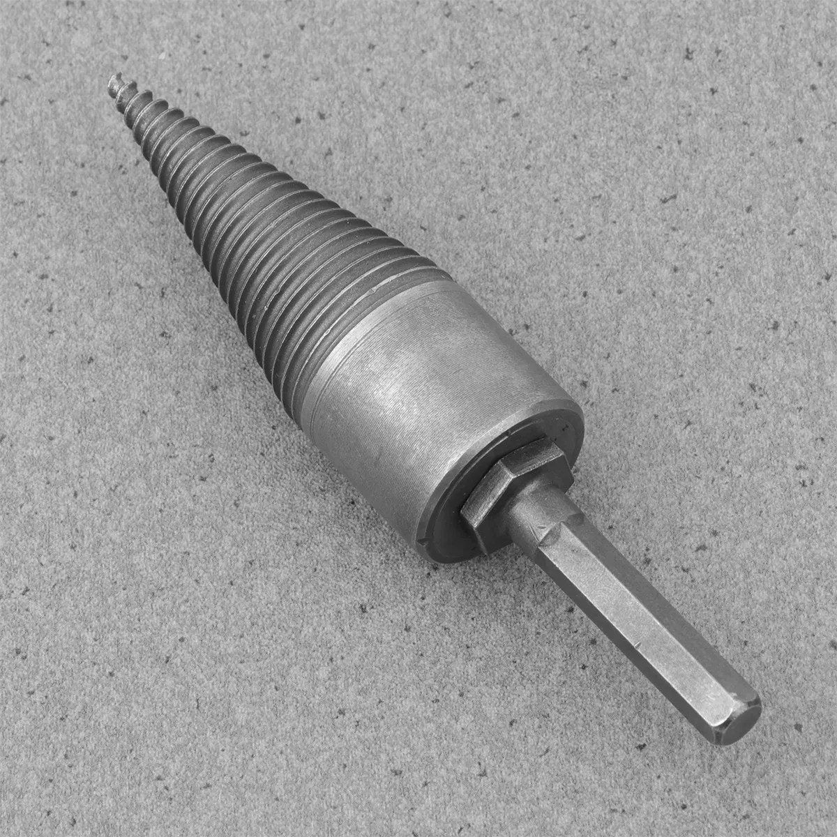Forged Steel Firewood Splitting Drill Bit for Electric Hammer Drills – High Hardness Grooved