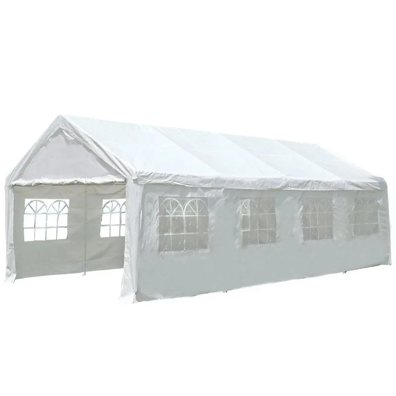 6 * 12m 300 500 people luxury galvanized wedding event windproof huge white transparent PVC outdoor party tent