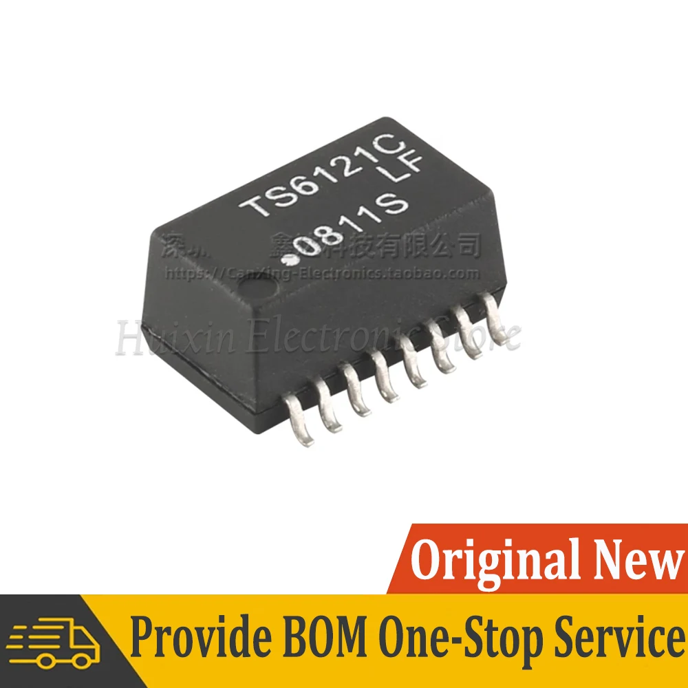 5pcs TS6121C TS6121C-LF SOP16 TS6121 SMD Network Transforme 100 Base-t Ethernet Isolation Transformer Isolated Choke