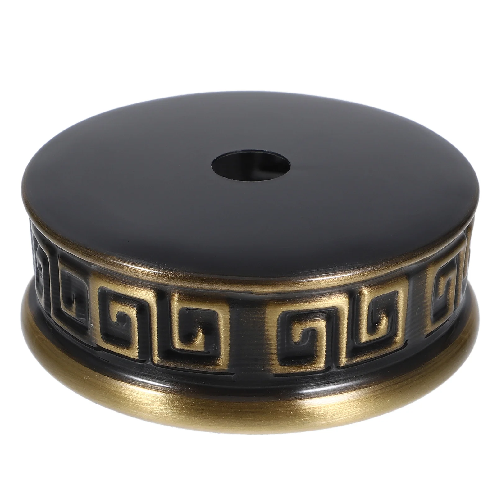 

Copper Round Wall Lamp Shade Vintage Finial Replacement Decorative Lamp Holder Cup Light Fixture Modern Finial