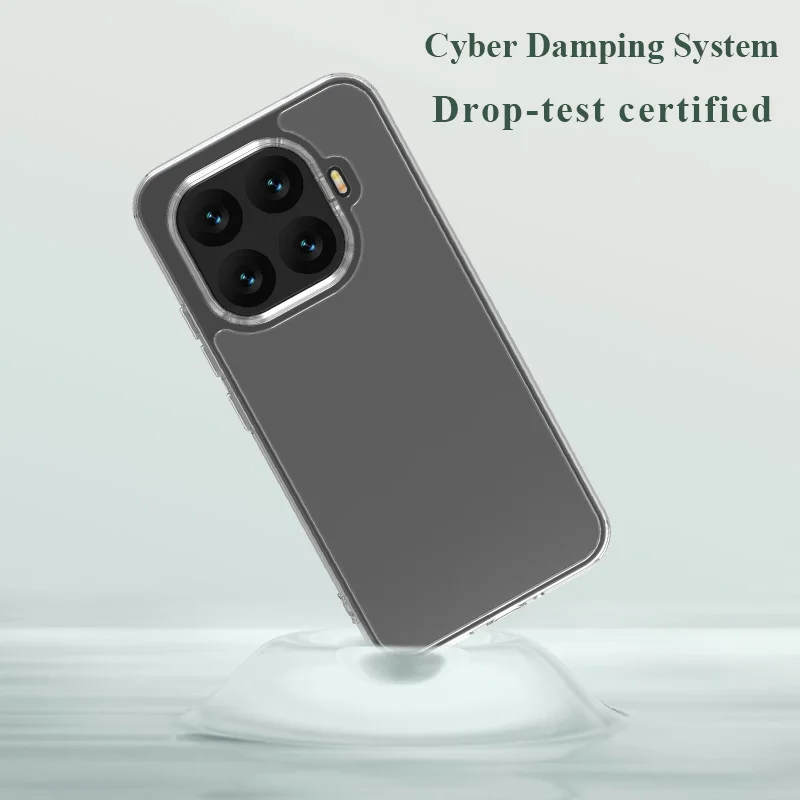 LeReach For Xiaomi 17T Pro/ 17T/ 15T Pro TOC Crystal Clear Case Soft TPU Silicone Edge Hard PC Anti-Drop Protective Cover Case