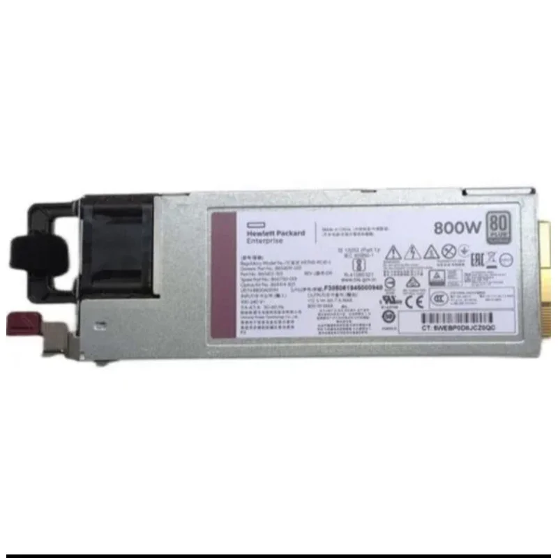 

Импульсный источник питания для HP G10 800 Вт, телефон 865409-b21 866730-001 865412-001 101-100% протестирован, быстрая доставка