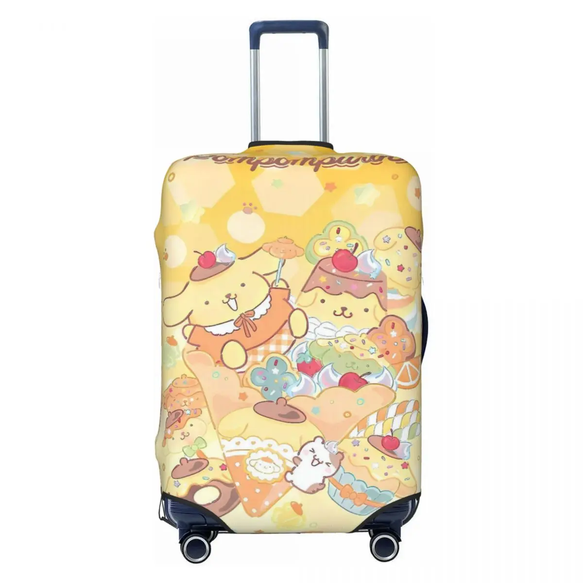

Pom Pom Purin Cartoon Anime Suitcase Cover Strectch Business Protection Luggage Supplies Vacation