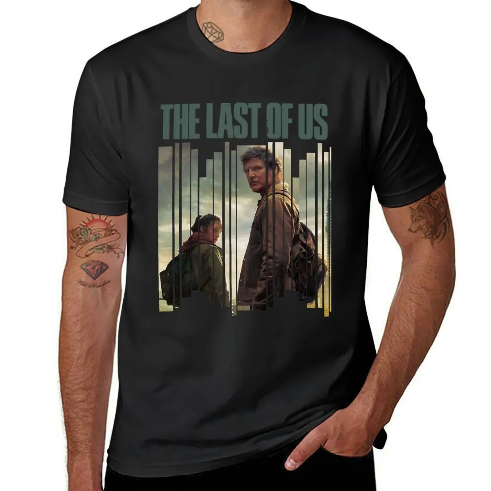 

The Last Of Us T-Shirt graphics cute clothes gifts for boyfriend Men's t-shirt