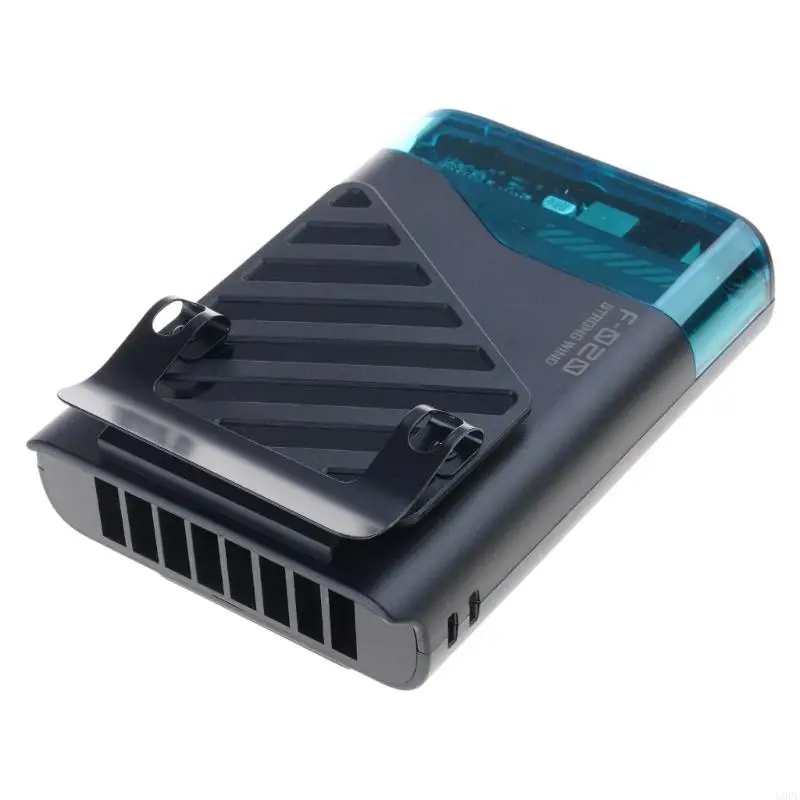 Cooling Fan 4000mAh Clip Fan ABS Texture Suitable for Travel Camping Fishing Use