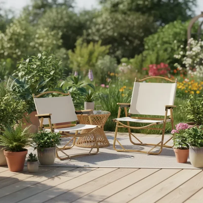 for Joyder Wholesale Kermit Garden Chair Modern Design Portable Eco-Friendly Iron Oxford Durable Comfortable Foldable