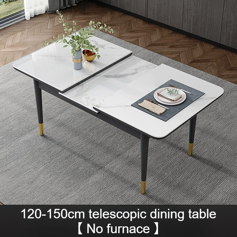 Modern Marble Top Dining Table Luxury Design for Dining Room Kitchen and Events Mueble Comedor Home Furniture