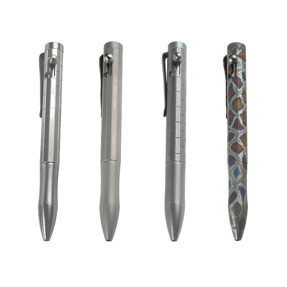 EDC Titanium Alloy Pen With Collection Writing Multi-functional Portable Outdoor EDC Tools