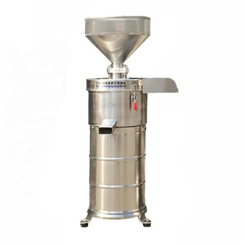 

Small stainless steel soy milk tofu separation grinder