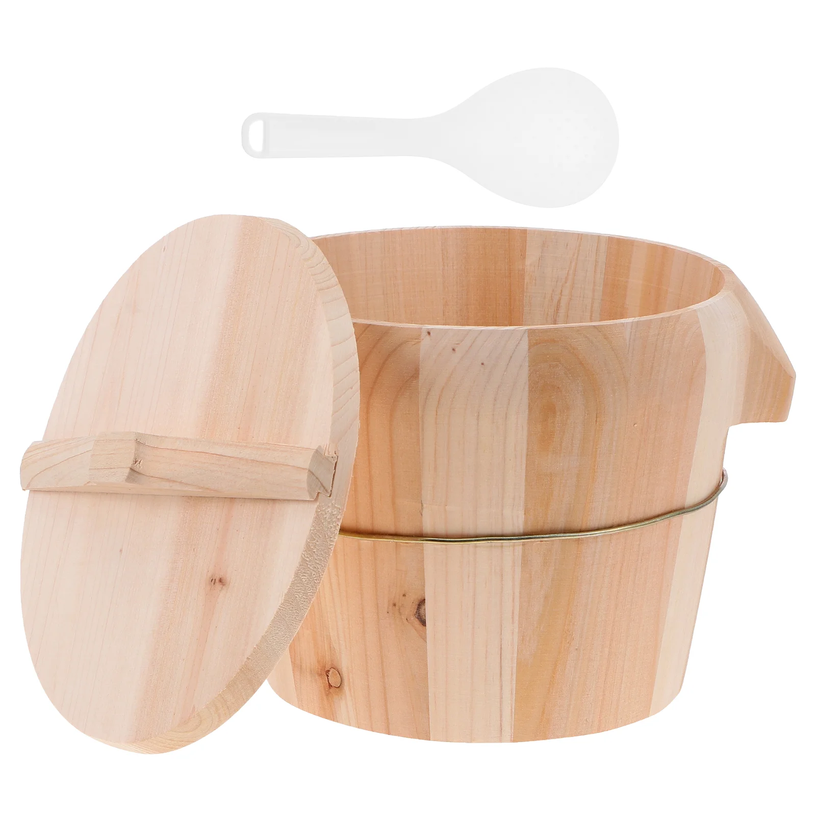 

Rice Steamer Food Containers Creative Steamed Gadget Cooker Wooden for Home