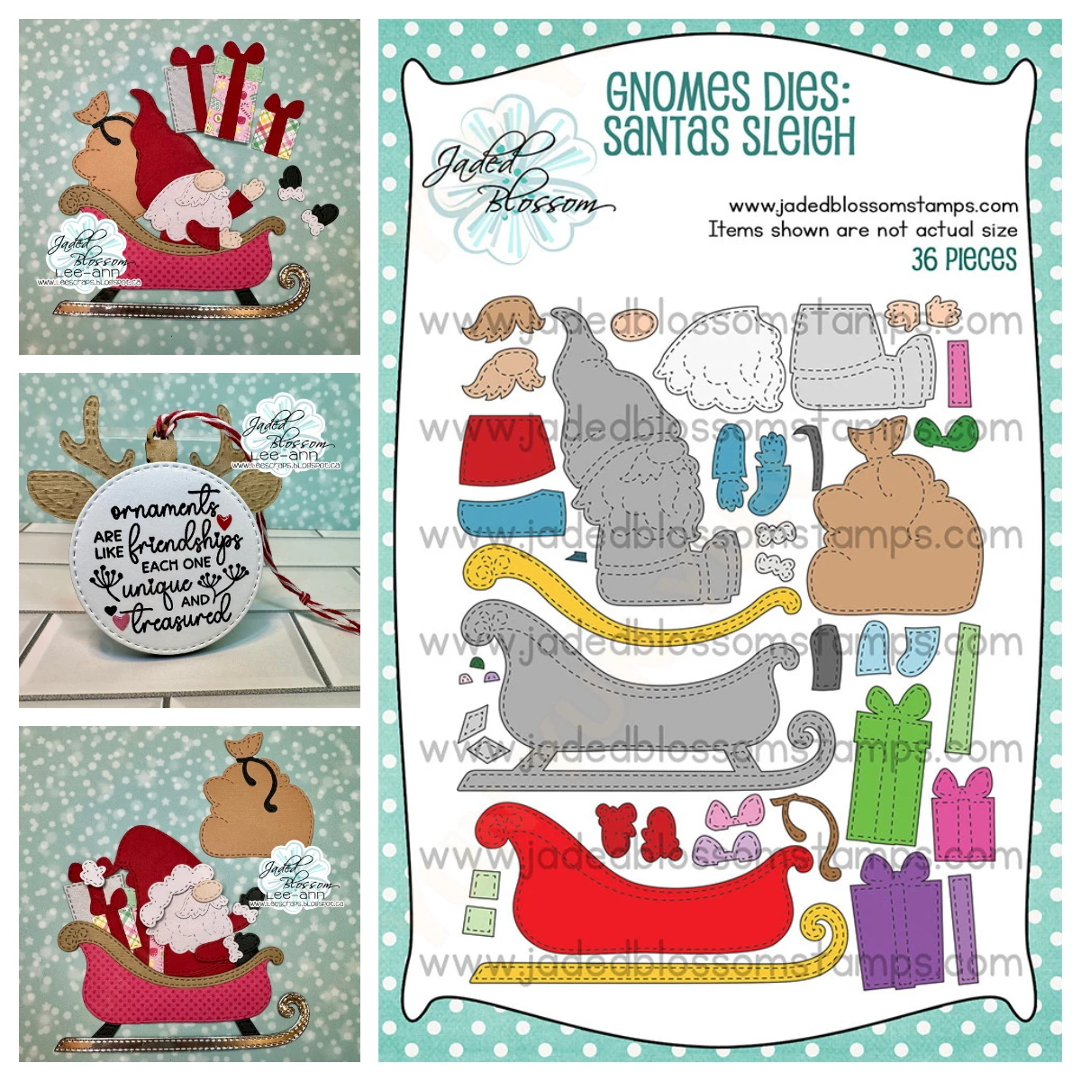 

2025 New Christmas Gnome Dies: Santa's Sleigh Dies Cut Holiday Emotion Stamps DIY Scrapbooking 2026 New Year Greeting Card Gift