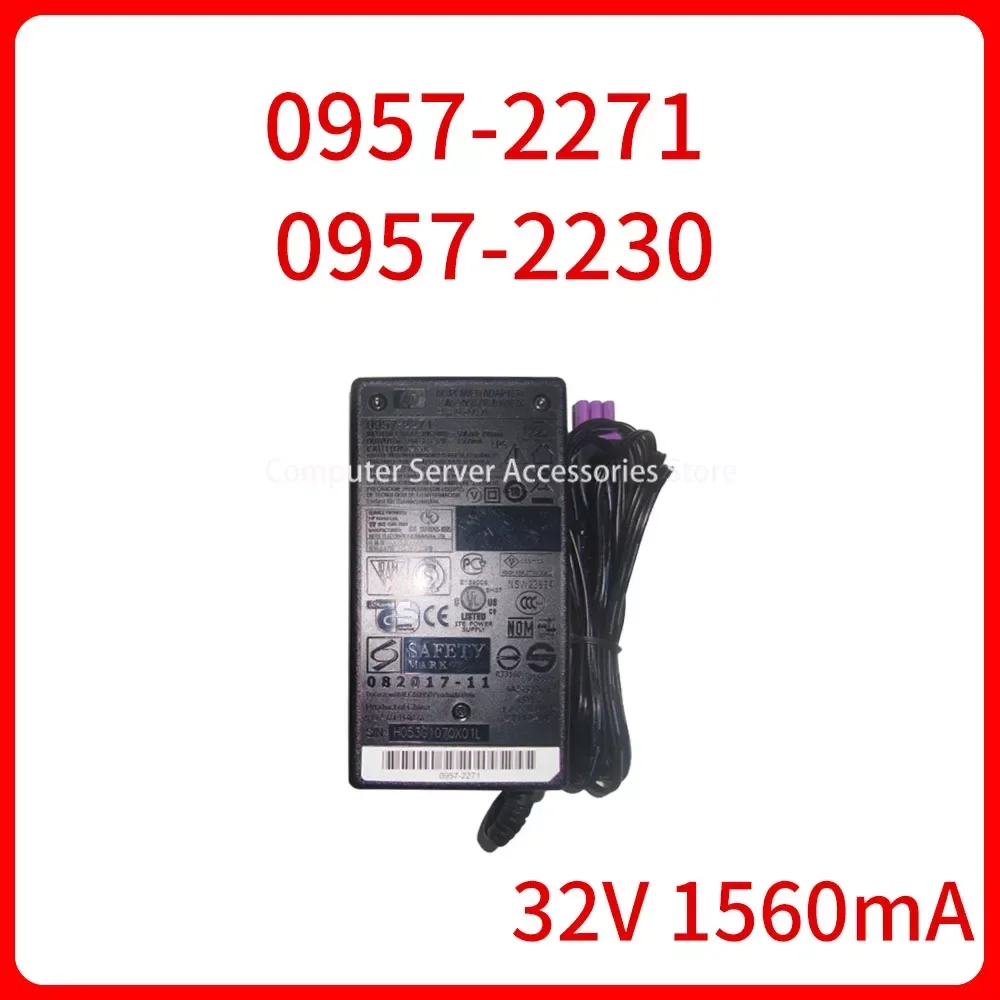 

Зарядное устройство с адаптером переменного тока 32V1560MA 0957-2271 0957-2230 для принтера HP 7000 6500 6000 7500a K309g K309a 7188