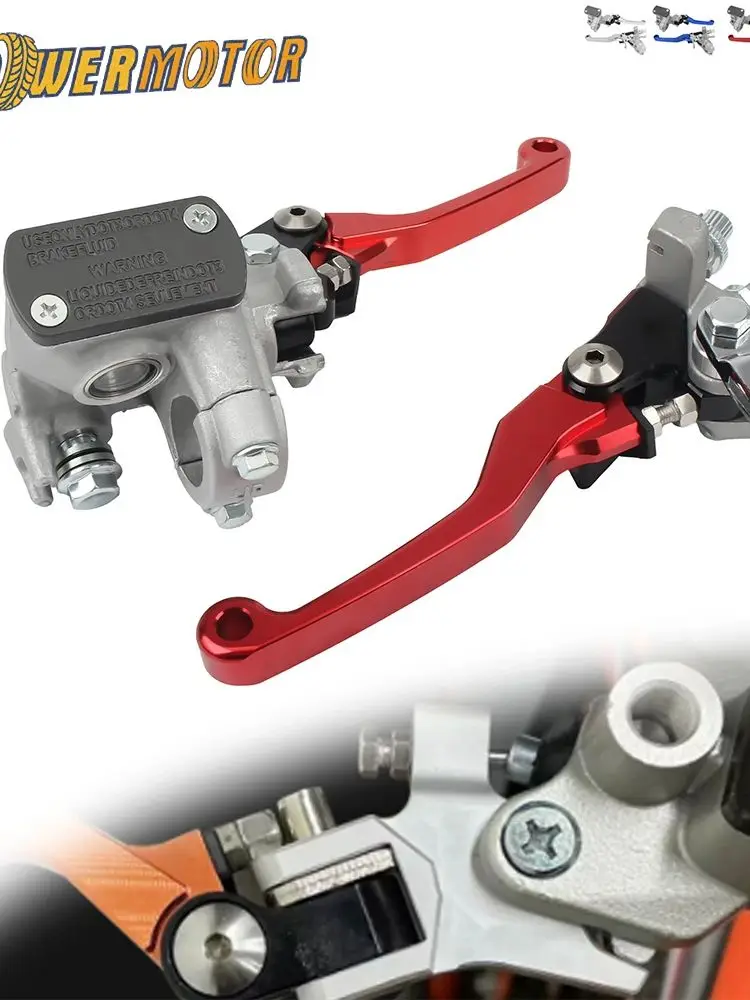 AliExpress PowerMotor for Honda CR 80 85 125 R CRF 150 230 250 F 300L Motorcycle Brake Clutch Lever 22mm Handles Front Brake Pump  Cylinder Dirt Bike