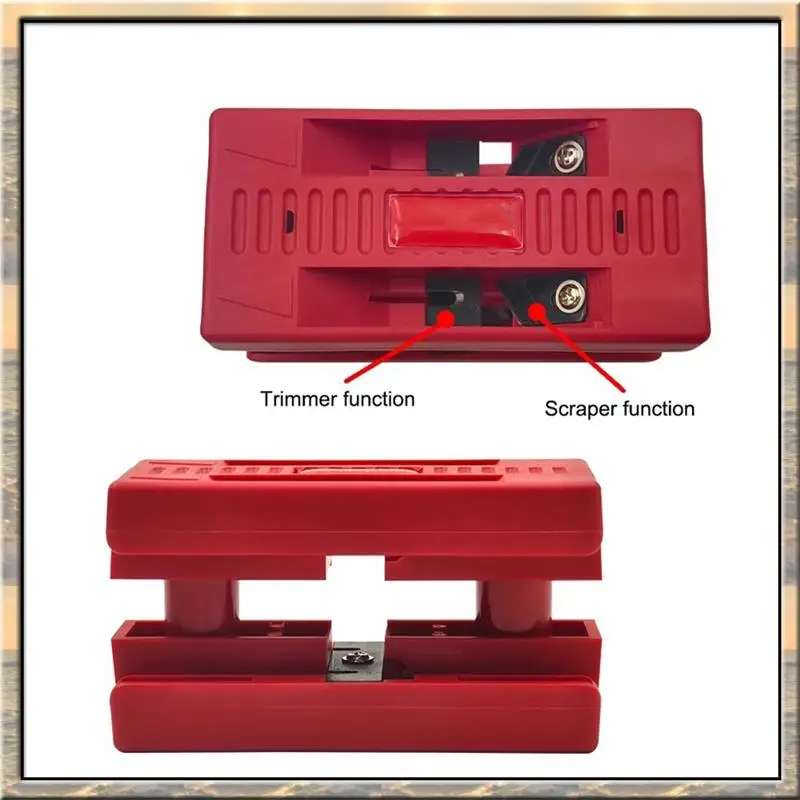 أدوات يدوية من Apr. أداة تشذيب ربط الحواف اليدوية للخشب للنفخات، مسوي زاوية الحافة، مكشطة فيليه الشطب Hn