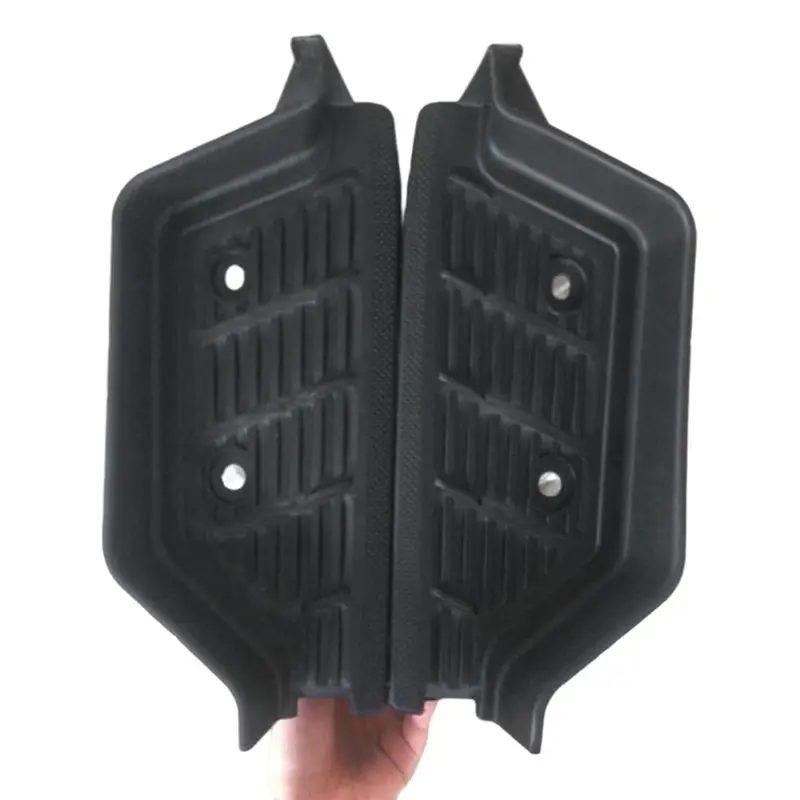 M49K-1Pair Front Foot Door Step Cover Panel Trim Foot Pedal Liner Cover For Toyota Hiace Coummuter Super Grandia GL 2005-2018