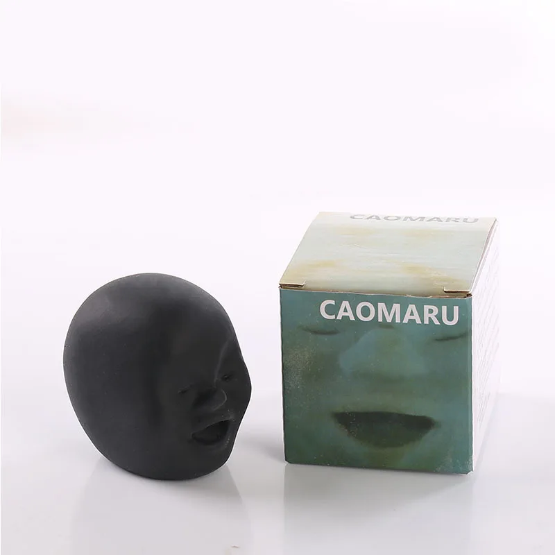 4 teile/satz Spaß Squeeze Vent Ball lustige Ausdruck Gesicht Ball Geschenke für Kinder Party begünstigt niedlichen Stress abbau Spielzeug j55