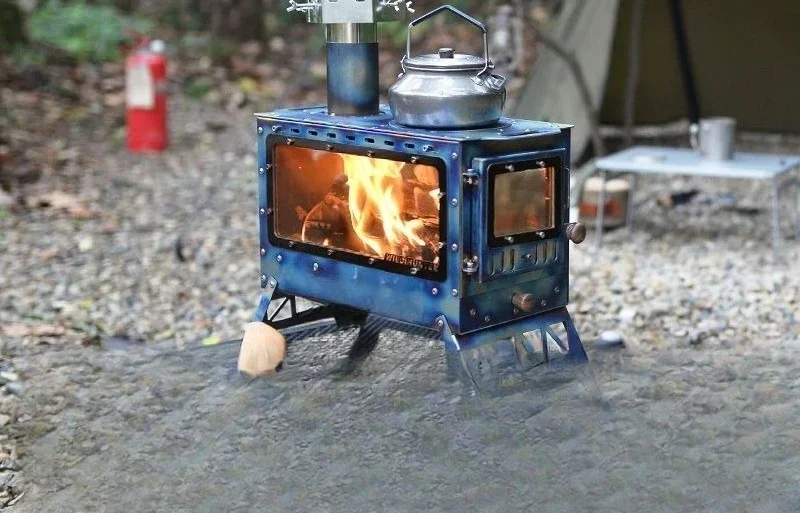 Outdoor Camping Ultra Light Cooking Fireplace Tent Indoor Heating Furnace